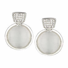 Carica l'immagine nel visualizzatore di Gallery, Efulgenz Fashion Jewellery Silver Plated Stylish Fancy Party Wear Hangings... - Ilgrandebazar
