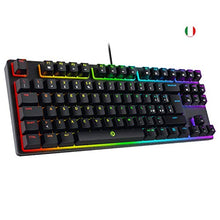 Carica l'immagine nel visualizzatore di Gallery, DREVO Tyrfing V2 Tastiera Meccanica Gaming 88 Tasti Layout Red Switch, Nera
