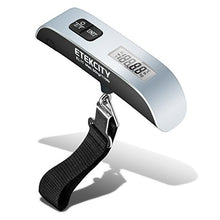 Carica l'immagine nel visualizzatore di Gallery, Etekcity Bilancia Digitale Pesa Bagaglio Valigie 50kg/110lb con Sensore di...