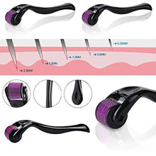Carica l'immagine nel visualizzatore di Gallery, 540 Microneedle Derma Roller Dermaroller Micro Ago Pelle 0.2-2.0mm - Ilgrandebazar
