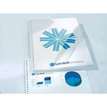 Carica l'immagine nel visualizzatore di Gallery, GBC Copertine PVC 150mic 100pz - Trasparente - CE011580E 150 Mikrometer