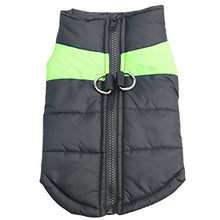 Carica l'immagine nel visualizzatore di Gallery, Idepet (TM) Cappottino invernale impermeabile, per cane/gatto taglia L, Green