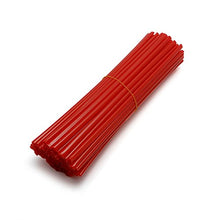 Carica l'immagine nel visualizzatore di Gallery, Copriraggi Moto Motocross 72 PCS Copri Raggi Spoke Skins Motociclo Rosso