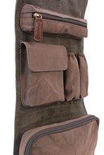 Carica l'immagine nel visualizzatore di Gallery, ASHWOOD - Vera Pelle - Borsa da toilette/Beauty Case Marrone Chiaro