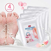 Carica l'immagine nel visualizzatore di Gallery, Y.F.M Maschera peeling alla rosa 4 paia, Piedi Esfoliante, Per...