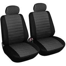 Carica l'immagine nel visualizzatore di Gallery, WOLTU 7231-2 Set Coprisedili Anteriori Auto 2 Posti Seat Cover Grigio
