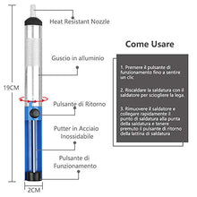 Carica l'immagine nel visualizzatore di Gallery, Vastar Saldatore Elettrico Professionale Kit - 60w, Saldatura... - Ilgrandebazar
