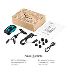 Carica l'immagine nel visualizzatore di Gallery, Lettore MP3 Subacqueo Impermeabile IPX8, AGPTEK Musicale HiFi S07