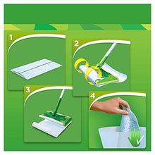 Carica l'immagine nel visualizzatore di Gallery, Swiffer Starter Kit Scopa con 1 Manico + 8 Panni di 1 Scopa, 8 - Ilgrandebazar