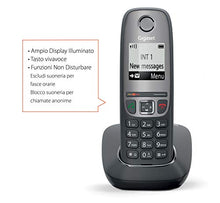 Carica l'immagine nel visualizzatore di Gallery, Gigaset AS475 Telefono Cordless, Tastiera Retroilluminata, Ampio Raggio... - Ilgrandebazar