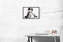 Carica l'immagine nel visualizzatore di Gallery, Poster Zelda E Link Handmade Graffiti Street Art - Artwork