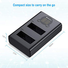 Carica l'immagine nel visualizzatore di Gallery, Powerextra - Set di 2 batterie sostitutive BLS-50 e caricabatterie doppio...