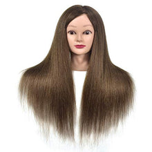 Carica l'immagine nel visualizzatore di Gallery, Ersiman femmina testa di manichino con 100% capelli umani 50,8 cm di... - Ilgrandebazar