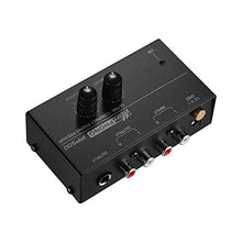 Carica l'immagine nel visualizzatore di Gallery, Muslady Phono Preamplificatore Ultra-compatta con Controlli di Livello e...