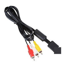 Carica l'immagine nel visualizzatore di Gallery, 1.8 Metri Cavo AV Composito a RCA per Sony Playstation PS2 PS3 e PSX
