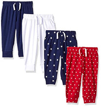 Carica l'immagine nel visualizzatore di Gallery, Amazon Essentials 4-Pack Pull-on Pant Bimbo 0-24 - Ilgrandebazar