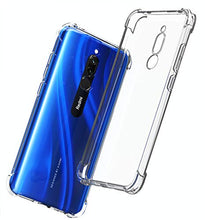 Carica l'immagine nel visualizzatore di Gallery, QHOHQ Cover per Xiaomi Redmi 8, Custodia Trasparente Gel Silicone