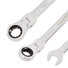 Carica l'immagine nel visualizzatore di Gallery, AmazonBasics, set di chiavi e cricchetto, flessibile, metrico, 5 pezzi - Ilgrandebazar