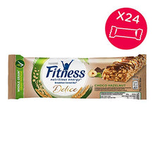 Carica l'immagine nel visualizzatore di Gallery, FITNESS Delice Cioccolato e Nocciola Barretta di Cereali al Latte...