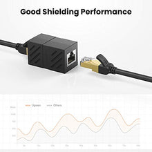 Carica l'immagine nel visualizzatore di Gallery, UGREEN Connettore Cavo di Rete Cat6 8P8C Keystone Rj45 Modulo Nero - Ilgrandebazar