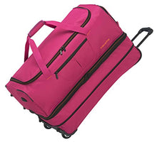 Carica l'immagine nel visualizzatore di Gallery, Travelite Basics Trolley Reisetasche auf Rollen 70cm, erweiterbar Rosa (Pink)