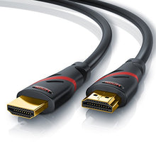 Carica l'immagine nel visualizzatore di Gallery, CSL - 10m Cavo HDMI 4k 60Hz HDR - 2.0 a b - 4K 3D UHD 1080p R Nero