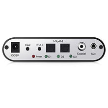 Carica l'immagine nel visualizzatore di Gallery, PROZOR DAC Digitale ad Analogico 5.1 Convertitore Adattatore per Dispositivi...