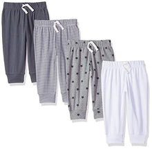 Carica l'immagine nel visualizzatore di Gallery, Amazon Essentials 4-Pack Pull-on Pant Bimbo 0-24 - Ilgrandebazar