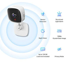 Carica l'immagine nel visualizzatore di Gallery, TP-Link Telecamera Wi-Fi Interno, Videocamera sorveglianza 1080P, Visione...