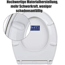 Carica l'immagine nel visualizzatore di Gallery, Sedile WC Copriwater Universale O Forma Rotonda, Coprivaso Tavoletta O - Ilgrandebazar