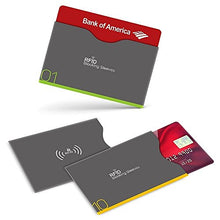 Carica l'immagine nel visualizzatore di Gallery, Protezione RFID, Aerb 16-Pack RFID blocco carta di Credito/Debito e Grigio