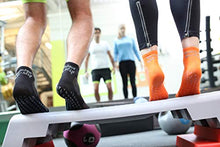 Carica l'immagine nel visualizzatore di Gallery, Rainbow Socks - Donna Uomo Sportive Calze Antiscivolo ABS di 42/43, 2 X Nero - Ilgrandebazar