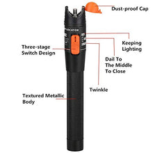 Carica l'immagine nel visualizzatore di Gallery, DAXGD 10mW Pan Tipo plastiche Fault Locator visiva Fibra ottica Cable tester...