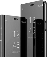 Carica l'immagine nel visualizzatore di Gallery, Custodia per Samsung Galaxy S8 Cover PU Custodie in Pelle con Funzione Nero - Ilgrandebazar