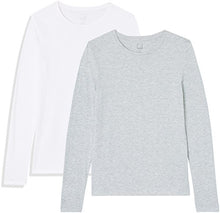 Carica l'immagine nel visualizzatore di Gallery, Marchio Amazon - MERAKI T-shirt Girocollo a Manica Lunga Donna - Ilgrandebazar