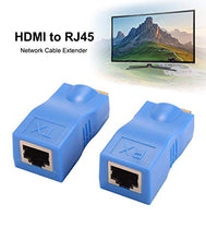 Carica l'immagine nel visualizzatore di Gallery, Extender HDMI, da 1080P a RJ45 Ethernet per segnale di rete...