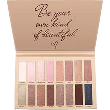 Carica l'immagine nel visualizzatore di Gallery, Palette Ombretti Trucchi Make Up Occhi - 16 Colori Nudo Satinati Nude Exposed - Ilgrandebazar