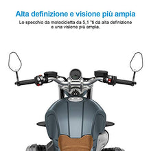 Carica l'immagine nel visualizzatore di Gallery, 7/8" 22mm Specchietti Moto Omologati, per Manubrio E9 B - Ilgrandebazar