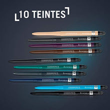 Carica l'immagine nel visualizzatore di Gallery, Rimmel Matita Occhi Automatica Exaggerate, Waterproof a Nero (Noir)