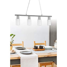 Carica l'immagine nel visualizzatore di Gallery, Reality Leuchten R30014007 - Lampada da soffitto a 4 luci, metallo, bianco...