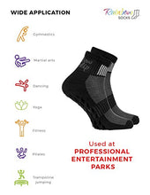 Carica l'immagine nel visualizzatore di Gallery, Rainbow Socks - Donna Uomo Sportive Calze Antiscivolo ABS di 42/43, 2 X Nero - Ilgrandebazar