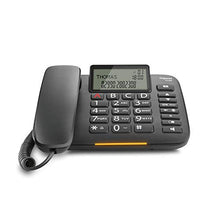 Carica l'immagine nel visualizzatore di Gallery, Gigaset DL380 Telefono Fisso, Ampio Display, Grandi Tasti Ergonomici, Nero - Ilgrandebazar