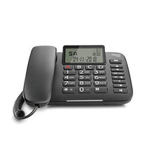 Carica l'immagine nel visualizzatore di Gallery, Gigaset DL380 Telefono Fisso, Ampio Display, Grandi Tasti Ergonomici, Nero - Ilgrandebazar