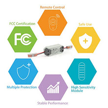 Carica l'immagine nel visualizzatore di Gallery, eMylo Smart Wireless Relay Switch DC 12V Modulo di relè RF Telecomando 6 pack