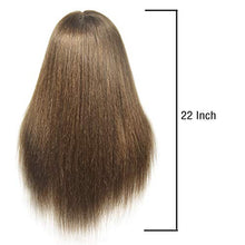 Carica l'immagine nel visualizzatore di Gallery, Ersiman femmina testa di manichino con 100% capelli umani 50,8 cm di... - Ilgrandebazar