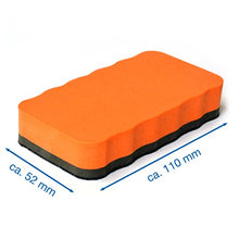 Carica l'immagine nel visualizzatore di Gallery, OfficeTree Set 5 Cancellino Lavagna Magnetica Bianca - 5 colori - Cancellino... - Ilgrandebazar