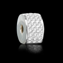 Carica l'immagine nel visualizzatore di Gallery, Andante-Stones Perlina distanziatore Bead Clip Stopper in argento massiccio... - Ilgrandebazar