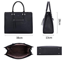 Carica l'immagine nel visualizzatore di Gallery, David Jones - Borsa a Mano Donna Lavoro Grande Capacità - Tote Shopper Blu