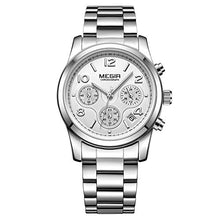 Carica l'immagine nel visualizzatore di Gallery, Orologi da donna ragazze, Orologio polso al quarzo 2057 Argento - Ilgrandebazar