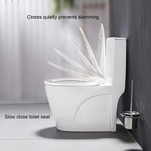 Carica l'immagine nel visualizzatore di Gallery, Omasi Sedile WC Copriwater Universale con Chiusura Ammortizzata Soft... - Ilgrandebazar
